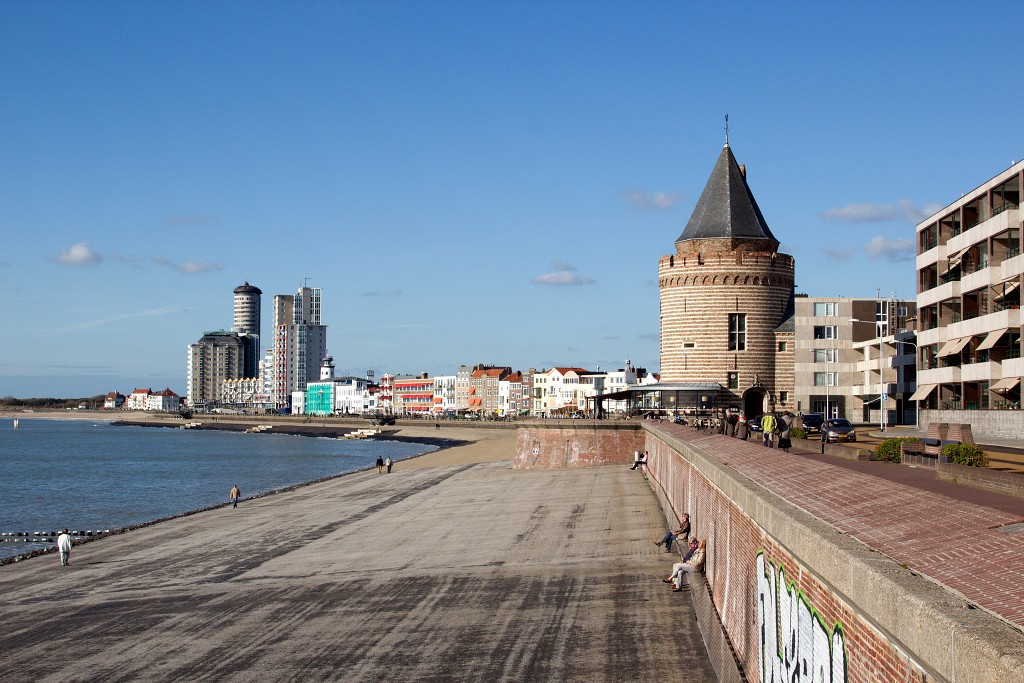 vlissingen zeeland hdr walcheren Michiel de Ruyter westerschelde boulevard strand